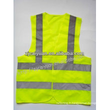 Gilet réfléchissant de CY sécurité haute visibilité jaune CR8001